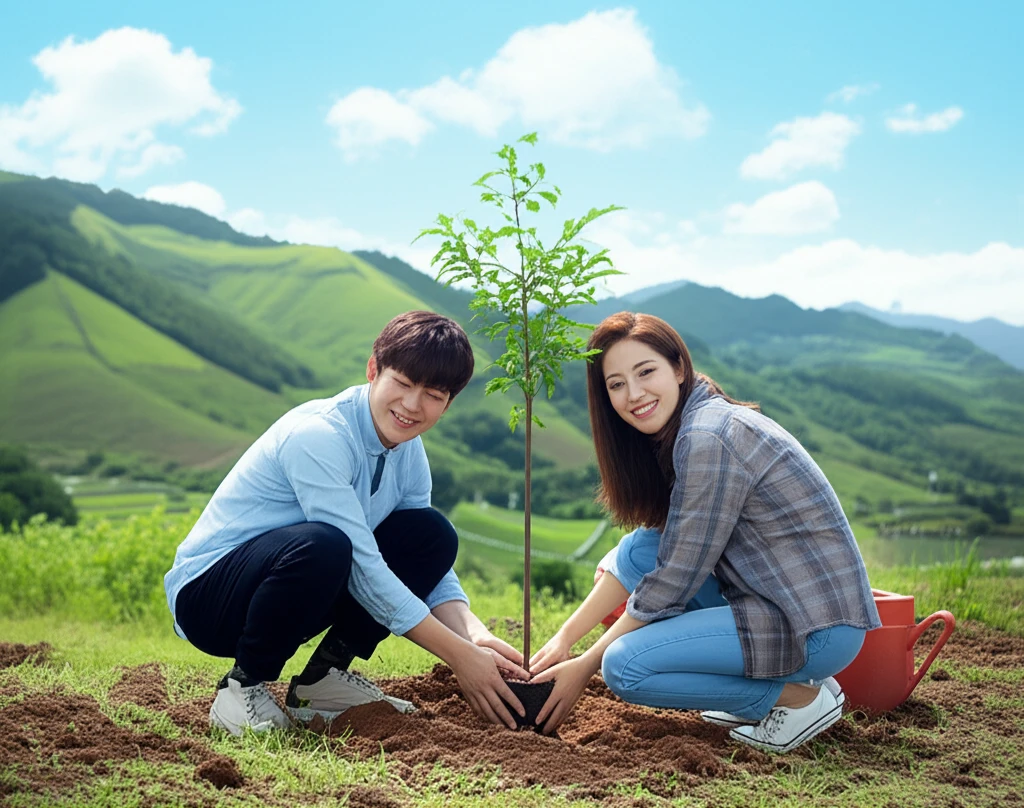 산청군 정착 지원 이미지
