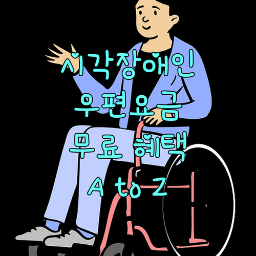 2025 시각 장애인 우편물 무료 발송 지원 정책 활용법 A to Z