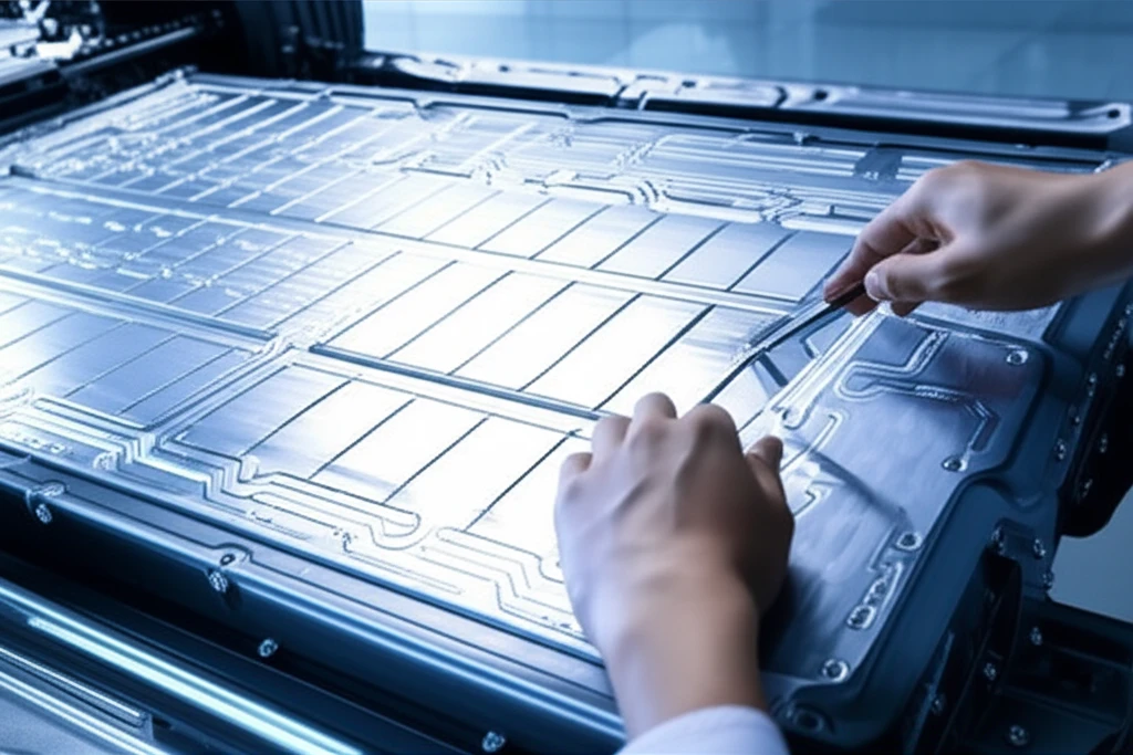 전기차 배터리 성능 점검 이미지