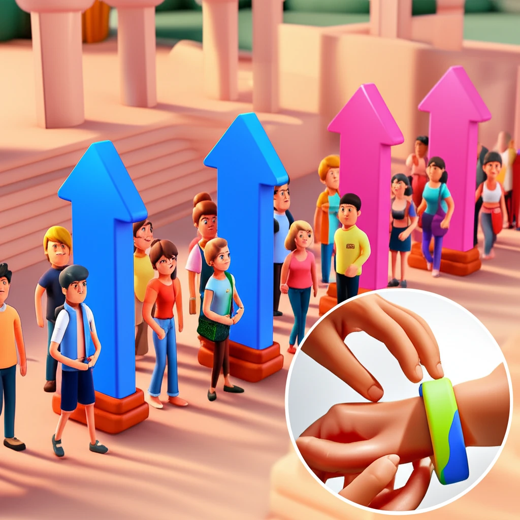 현장 티켓 부스 전경