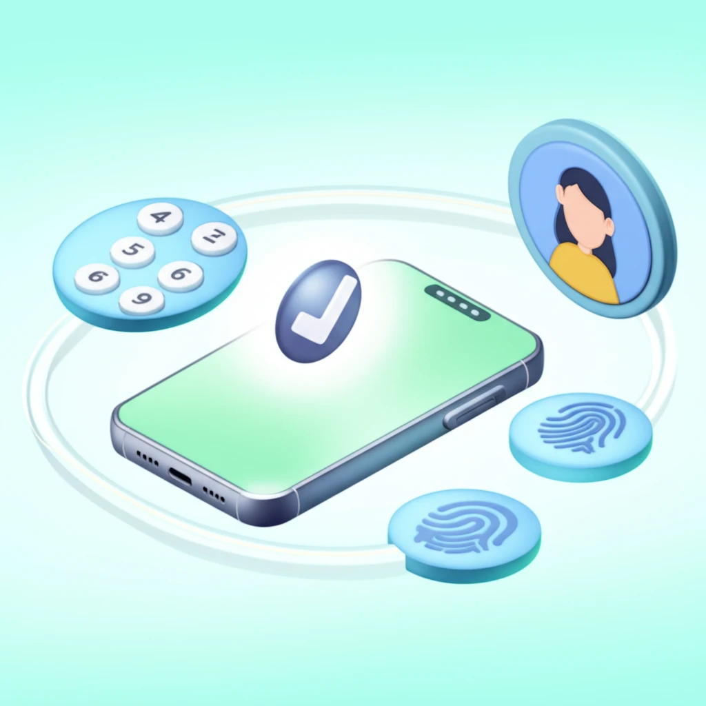 하나카드 앱 설정 과정 이미지