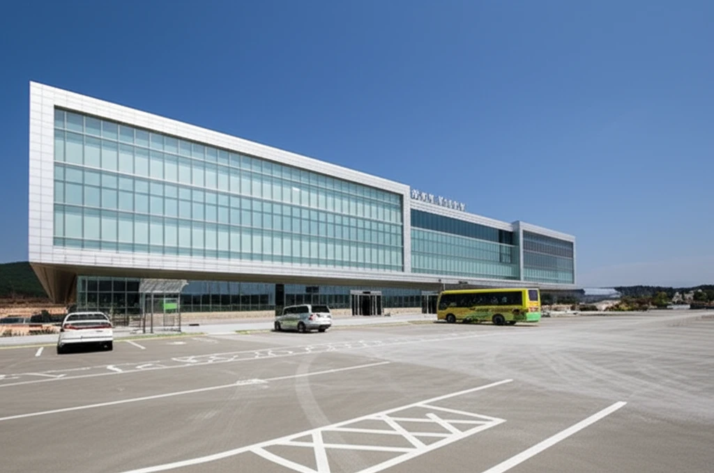 군위역 역사 전경 및 시설 안내