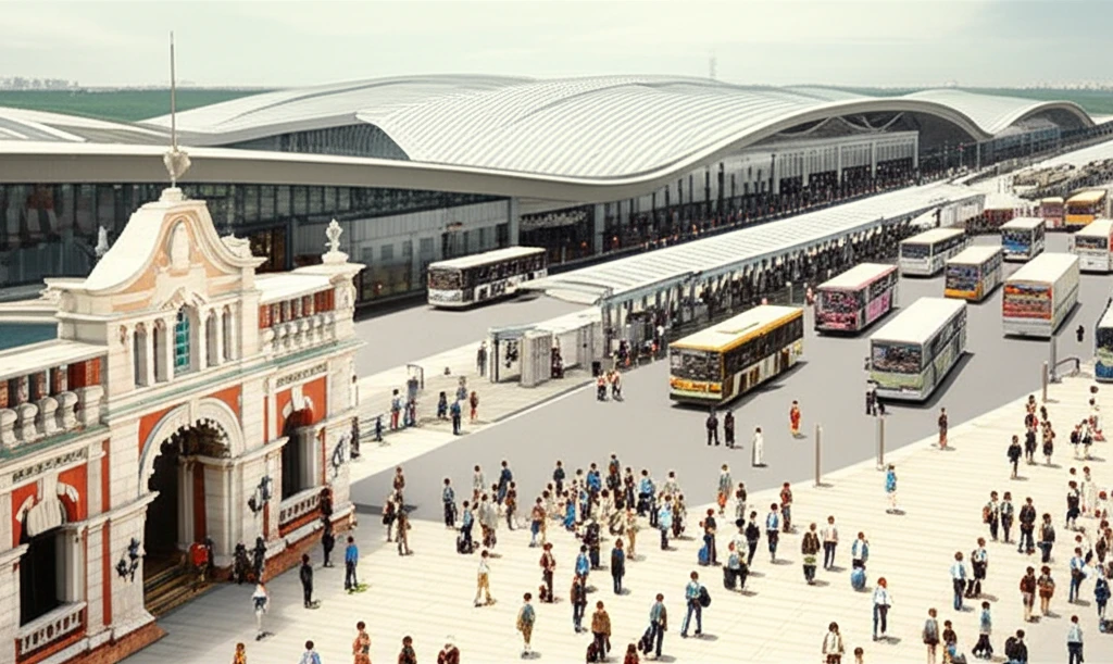 조치원역 환승 안내 이미지