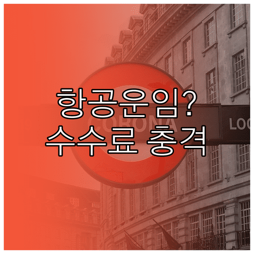아메리칸항공 운임 종류별 취소 수수료 차이 비교