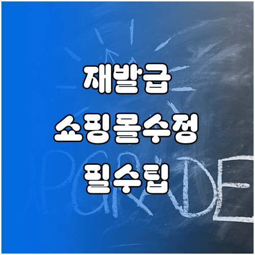 개인통관고유부호 재발급 후 쇼핑몰 정보 수정 방법
